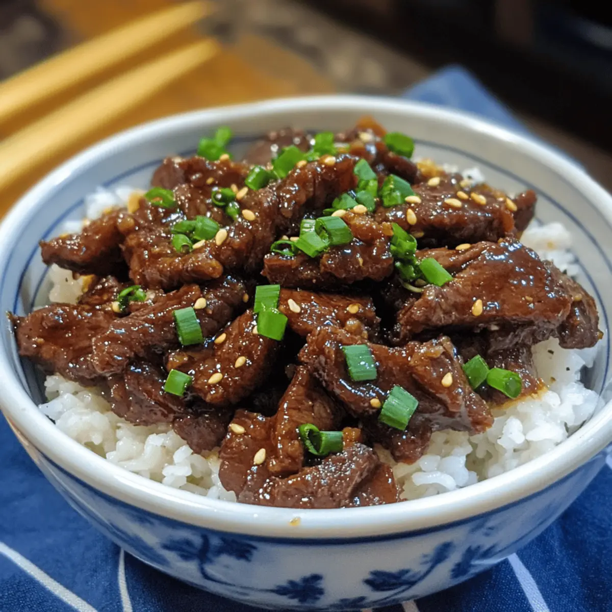 Air Fryer Mongolian Beef