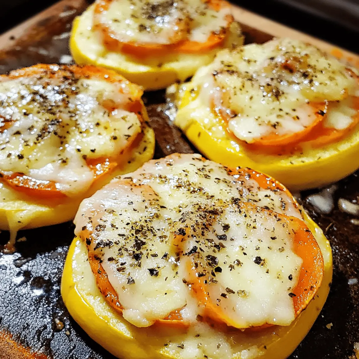 Butternut Squash Mini Pizzas