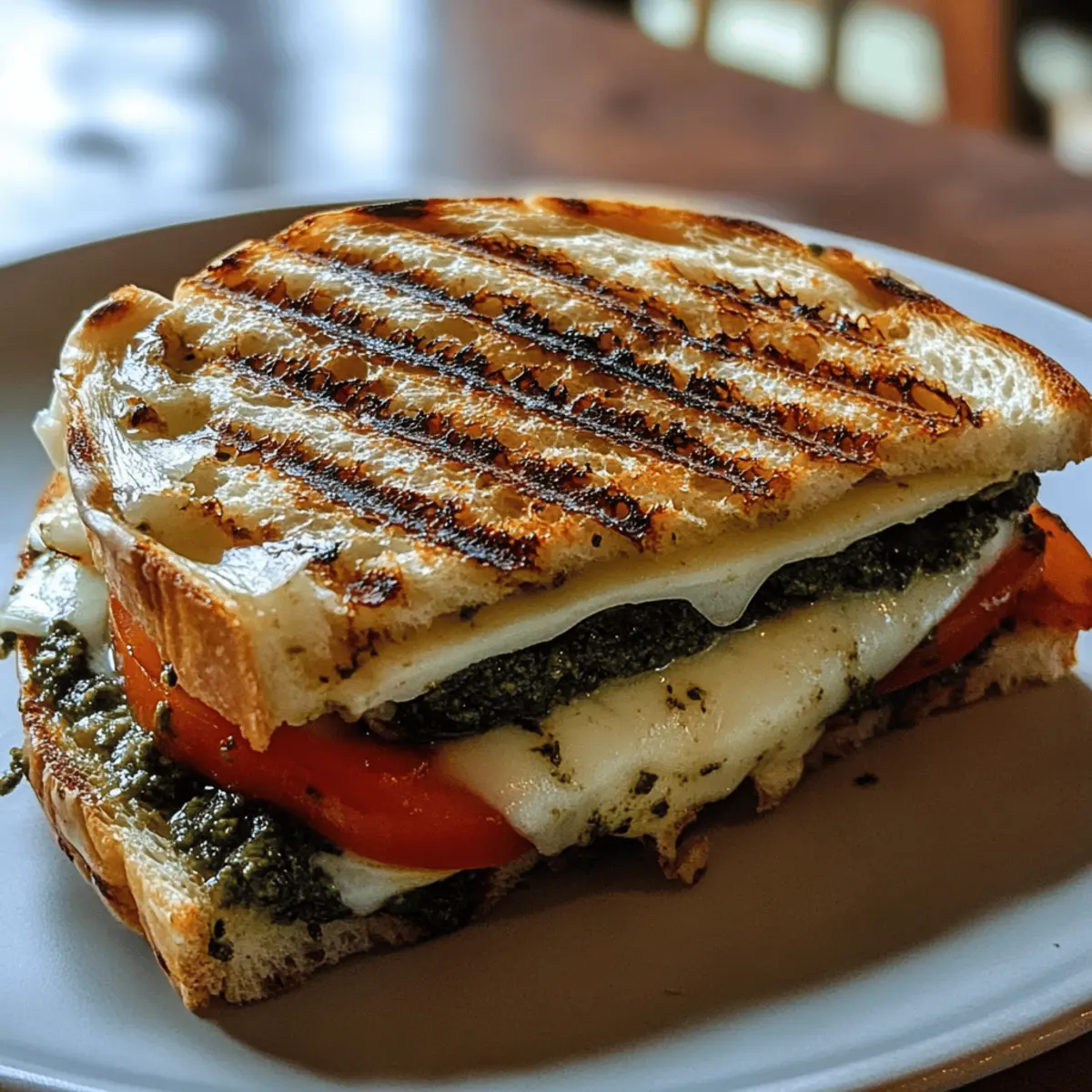 Caprese Pesto Panini