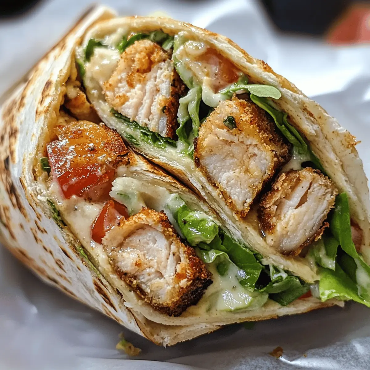 Chicken Caesar Wrap