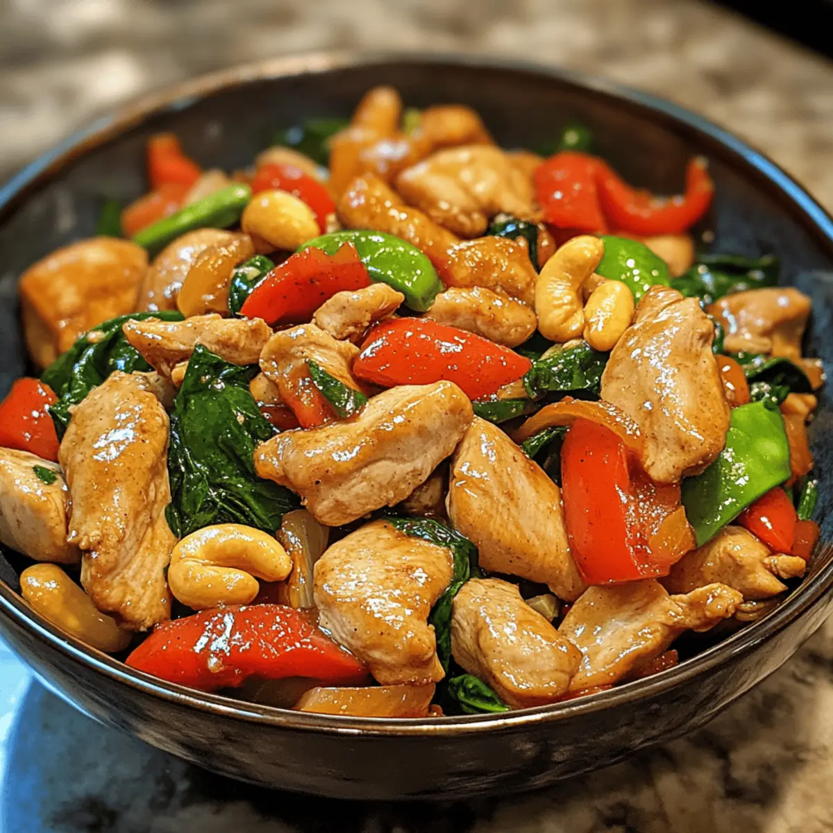 Chicken & Cashew Stir-Fry