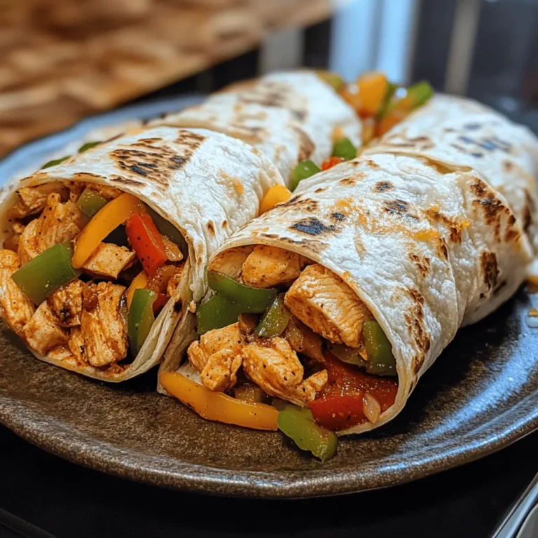 Chicken Fajita Wraps