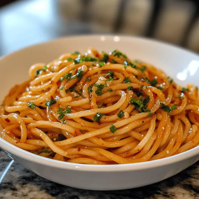 Chili Garlic Noodles