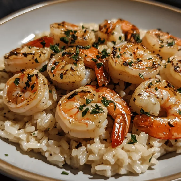 Garlic Butter Shrimp & Rice
