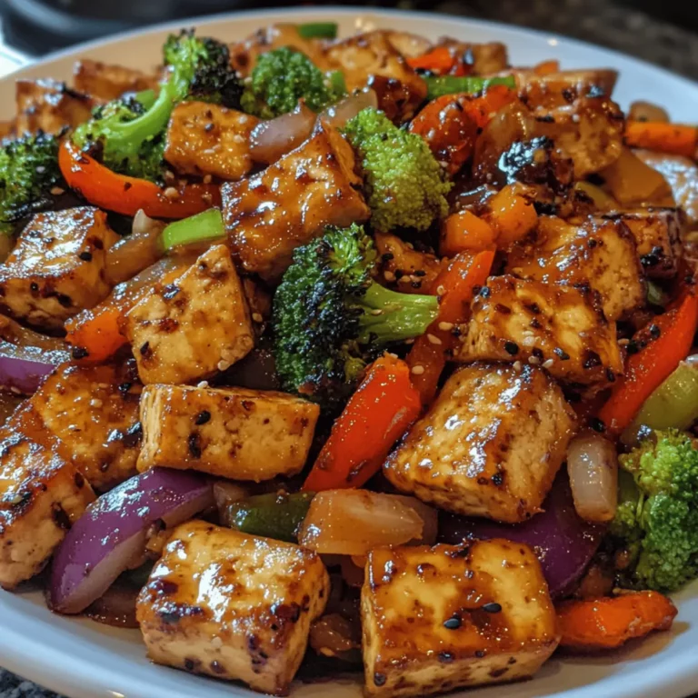Garlic Tofu & Veggies