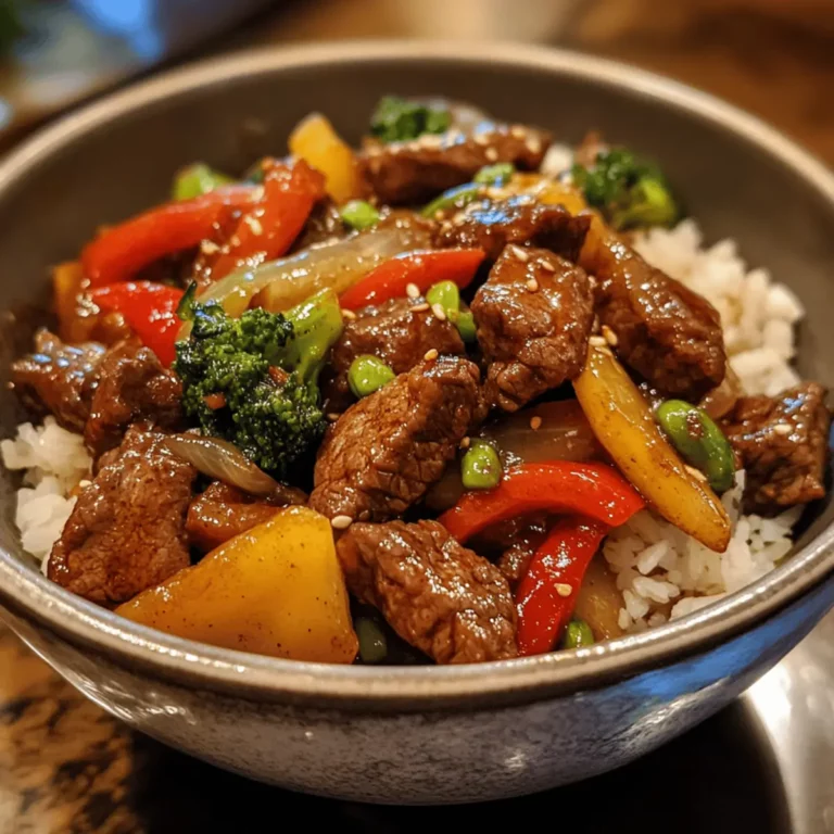 Ginger Beef Stir-Fry