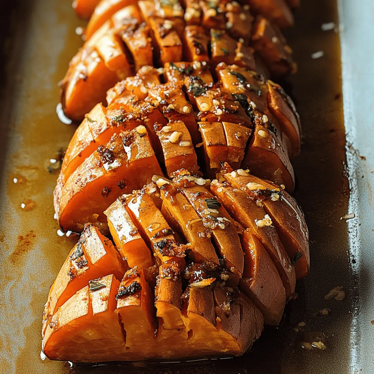 Hasselback Sweet Potatoes Recipe
