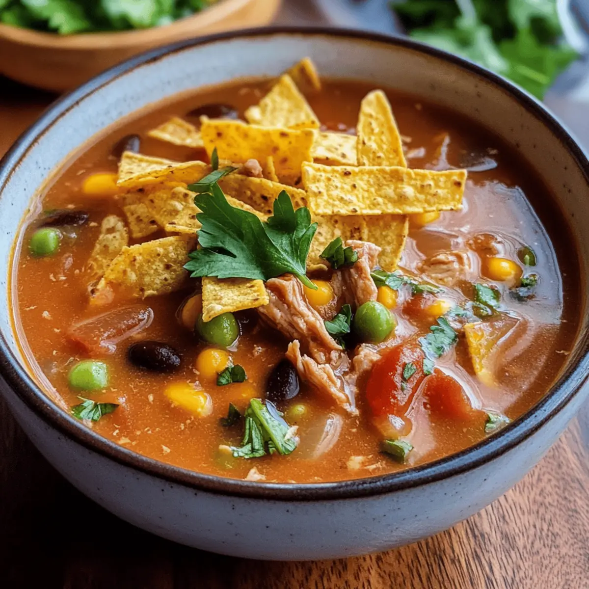 Instant Pot Tortilla Soup Recipe