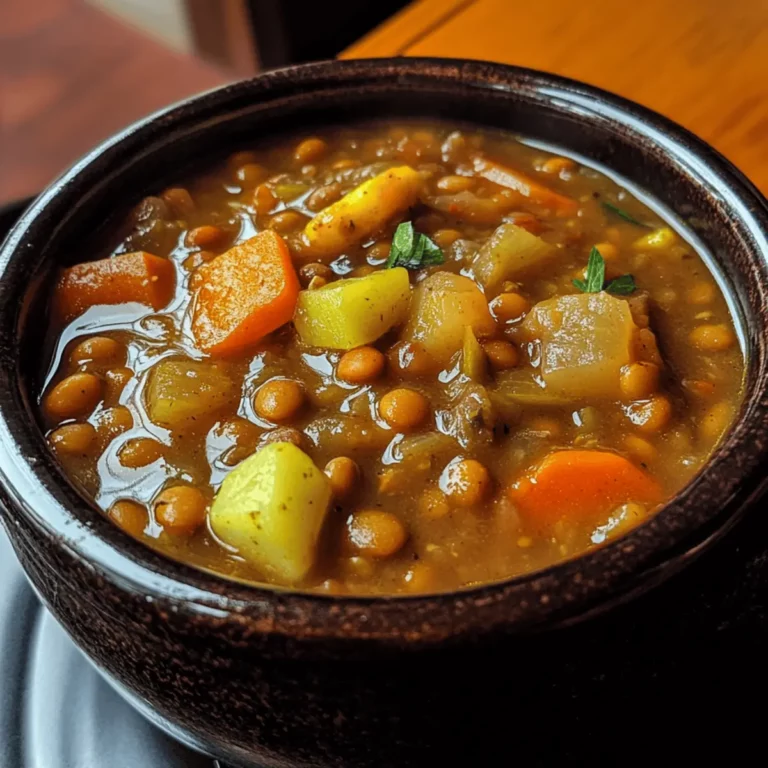 Lentil & Vegetable Stew