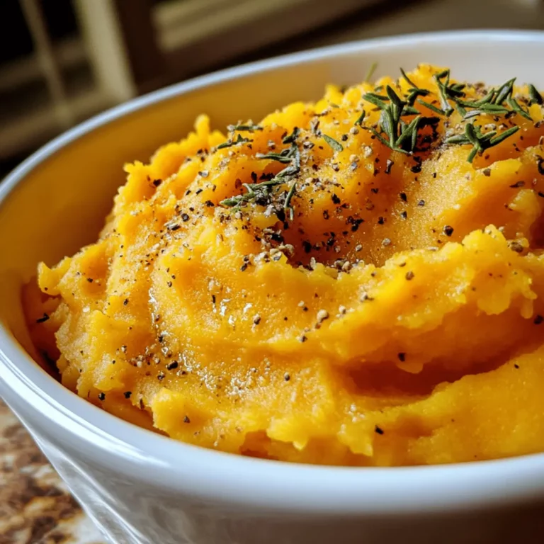 Mashed Sweet Potatoes