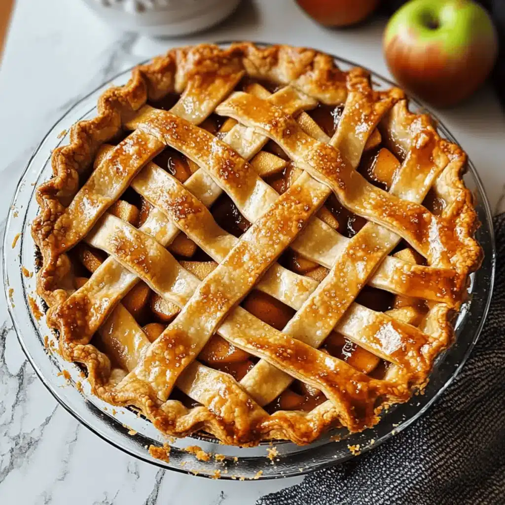 Old-Fashioned Lattice Top Apple Pie