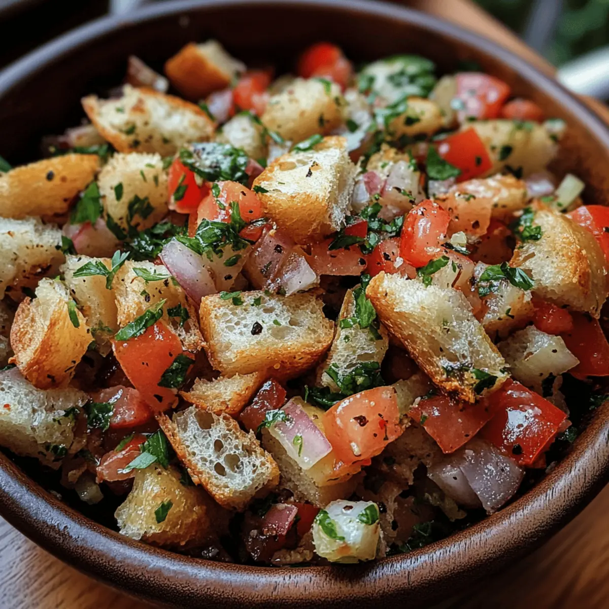Panzanella (Italian Bread Salad)