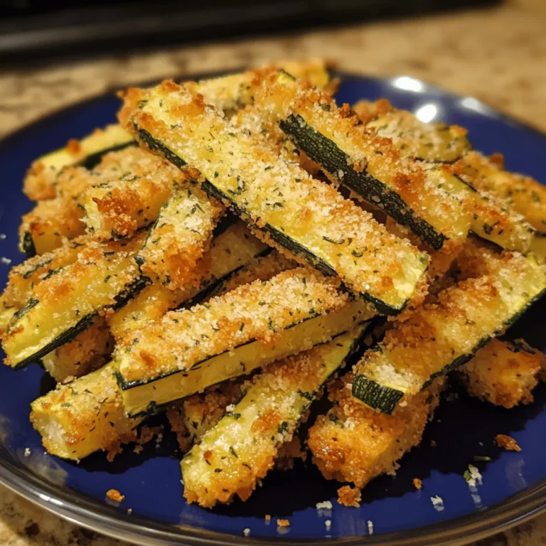Parmesan Zucchini Fries