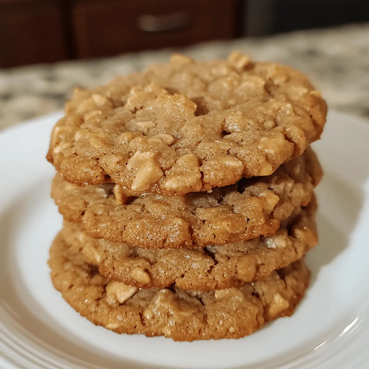 Peanut Butter Oatmeal Cookies