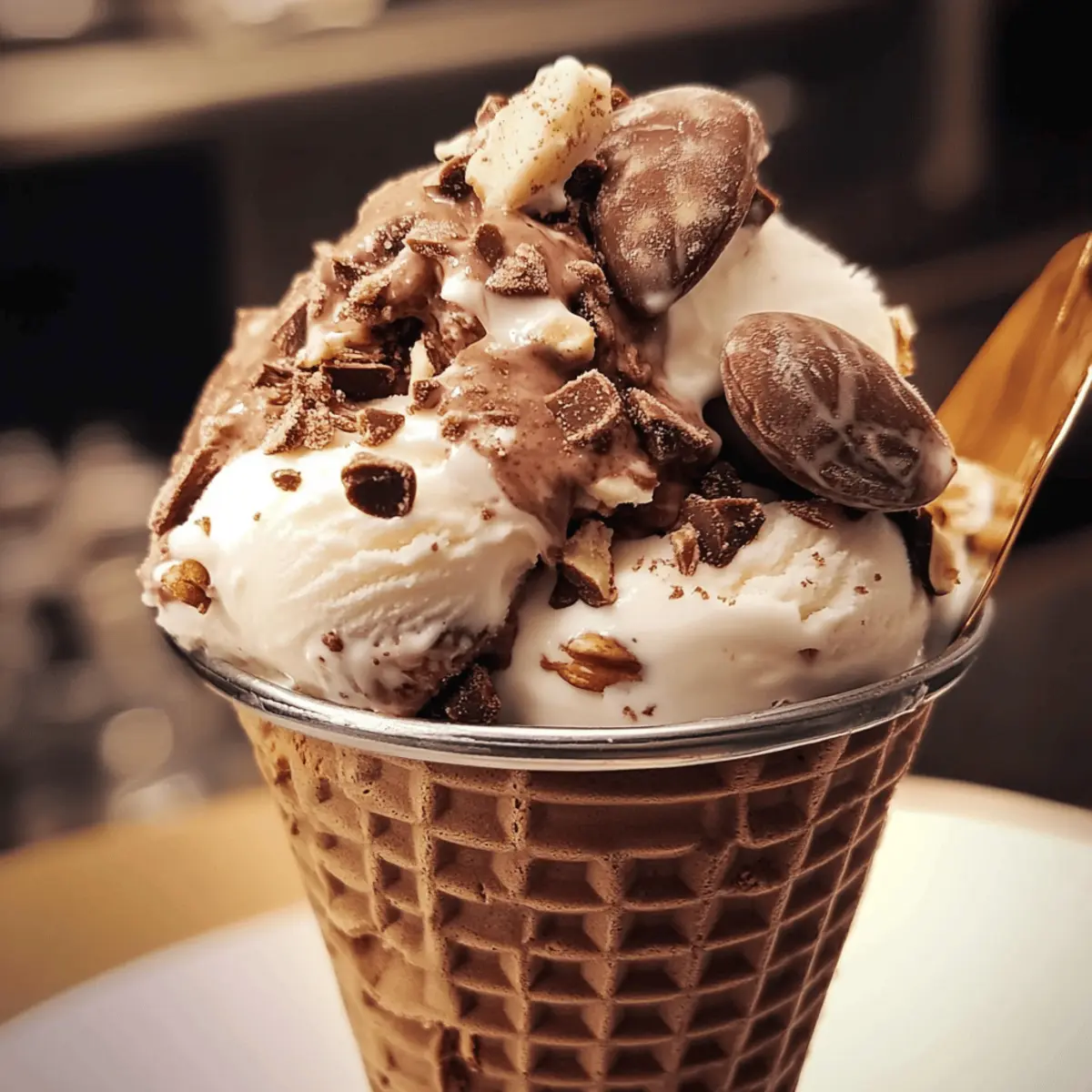 Rocky Road Ice Cream