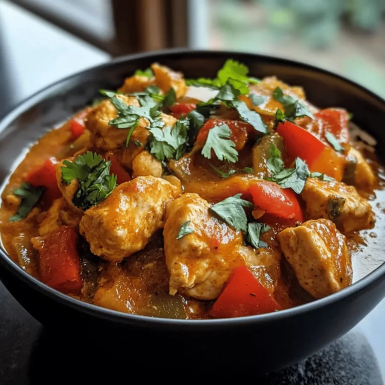 Slow Cooker Chicken Curry
