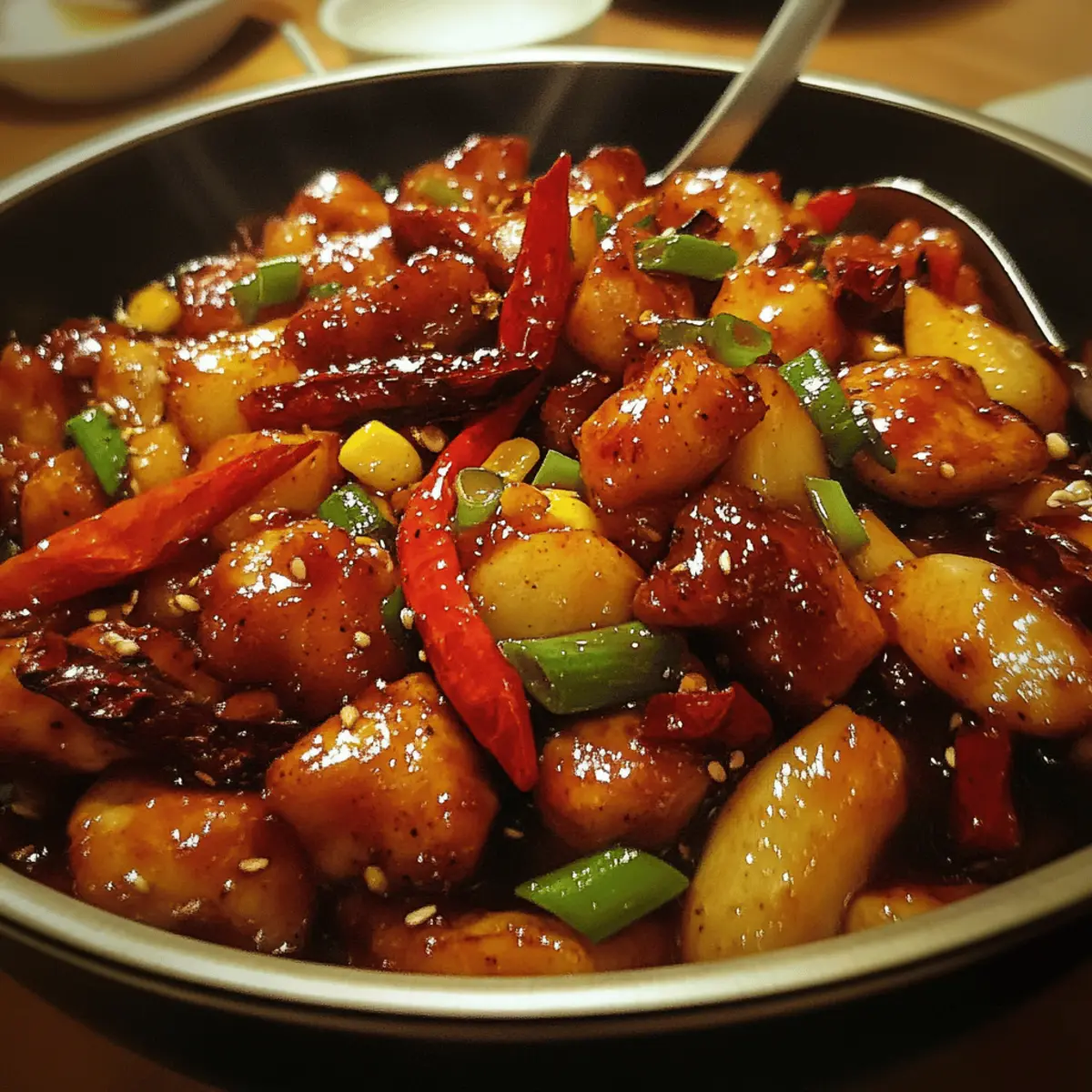 Spicy Kung Pao Chicken