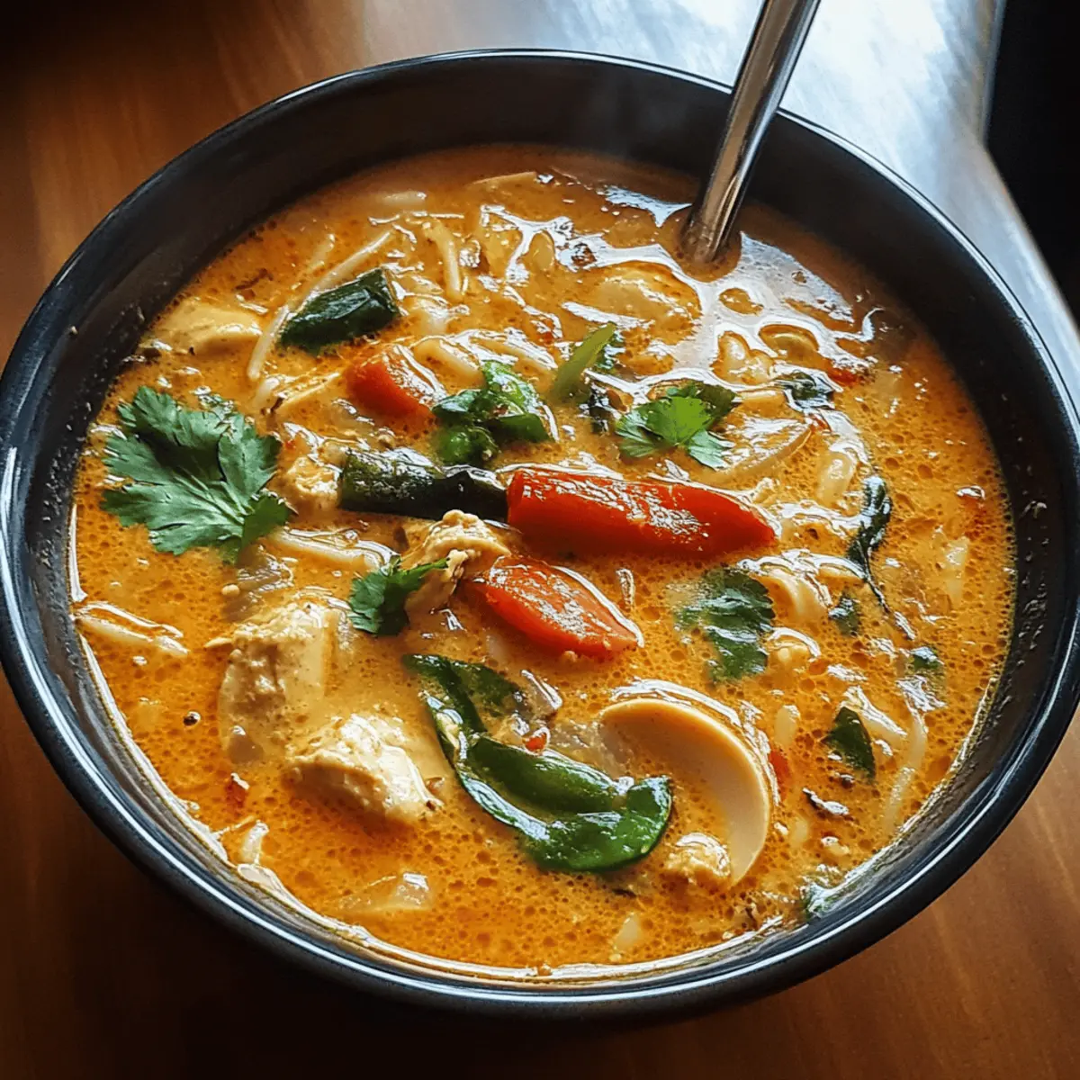 Spicy Thai Curry Soup