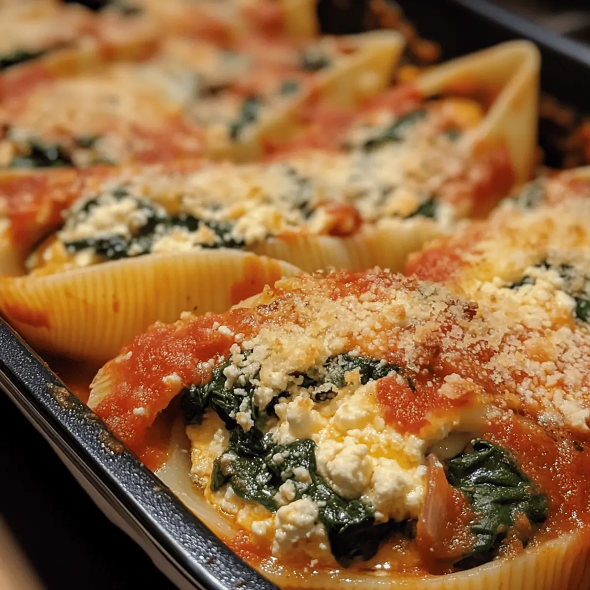 Spinach & Ricotta Stuffed Shells