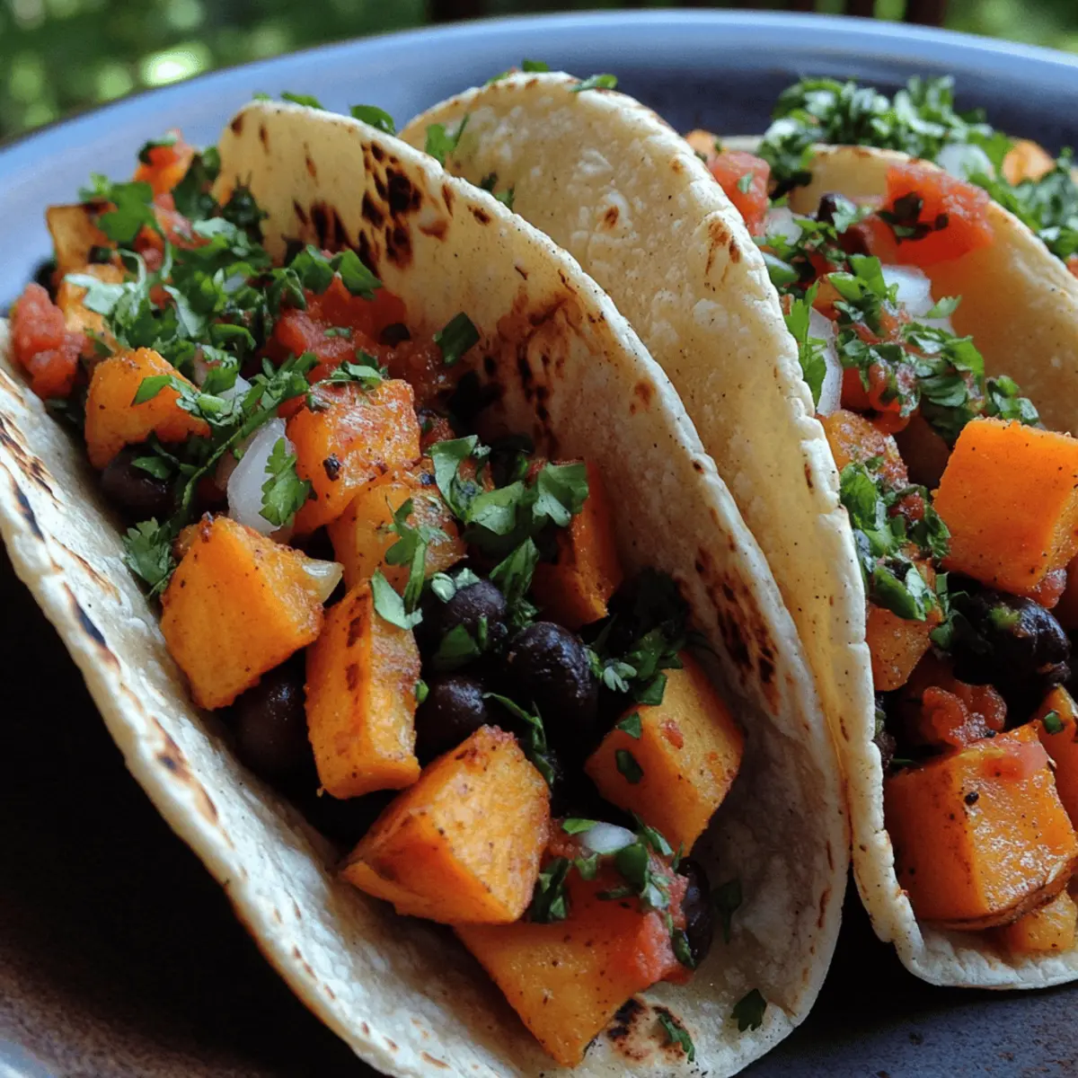 Sweet Potato & Black Bean Tacos