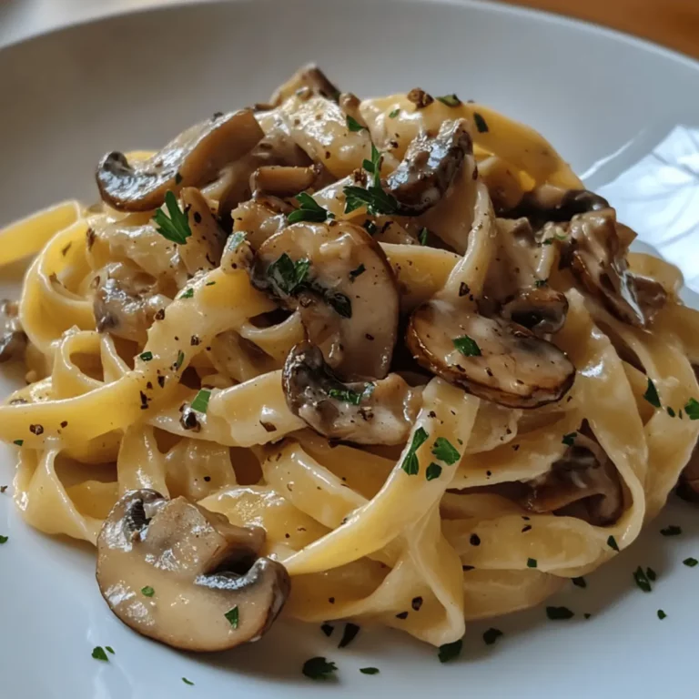 Tagliatelle with Wild Mushrooms
