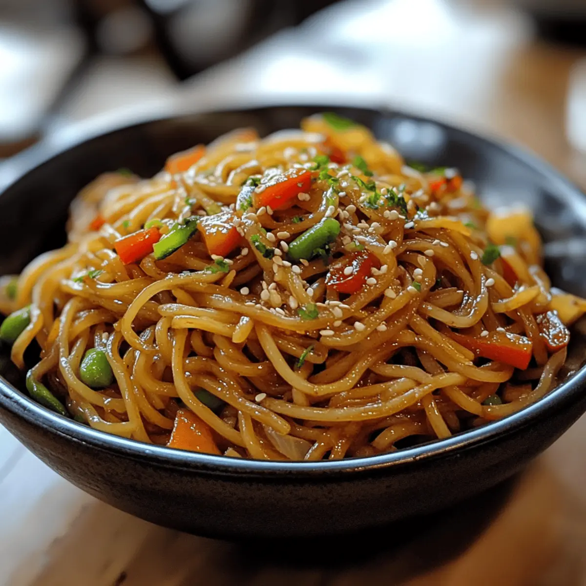 Veggie Stir-Fried Noodles