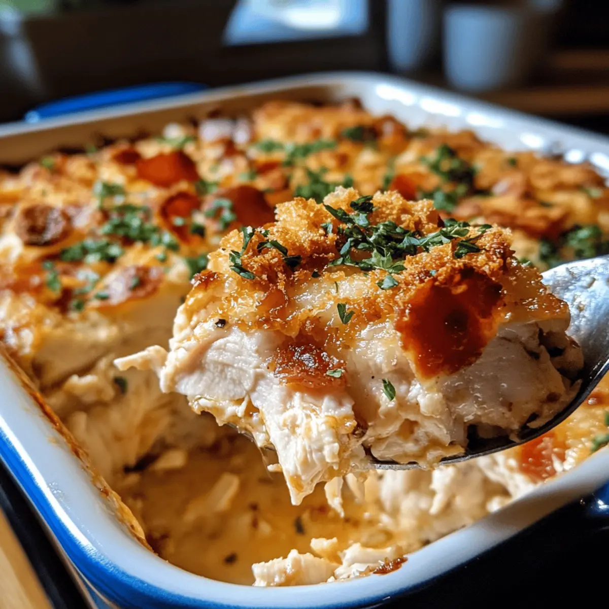 Keto Crack Chicken Casserole recipe