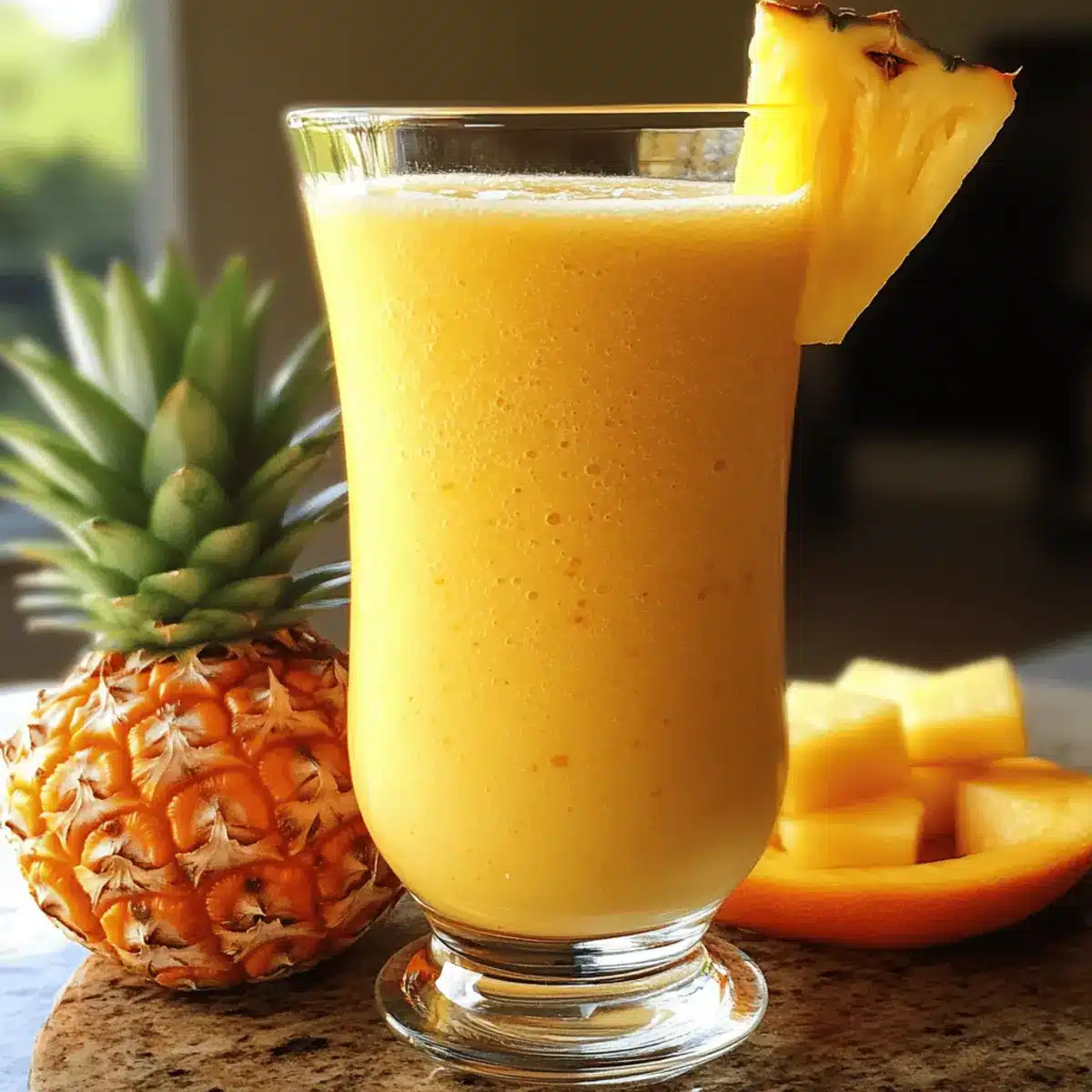 Sunrise Tropical Smoothie Mango, Pineapple, Orange