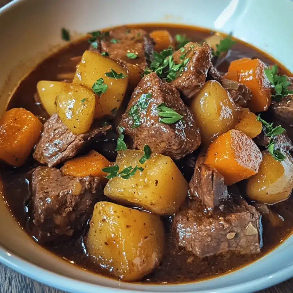 Hearty Beef Stew with Root Vegetables