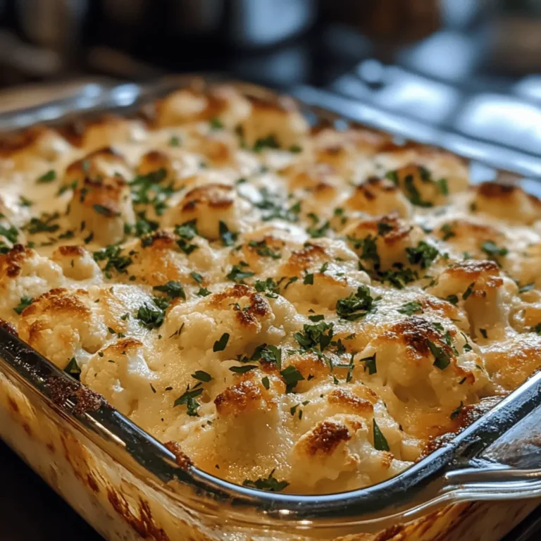 Loaded Cauliflower Bake