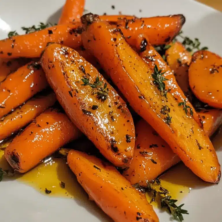 Honey Glazed Carrots with Thyme