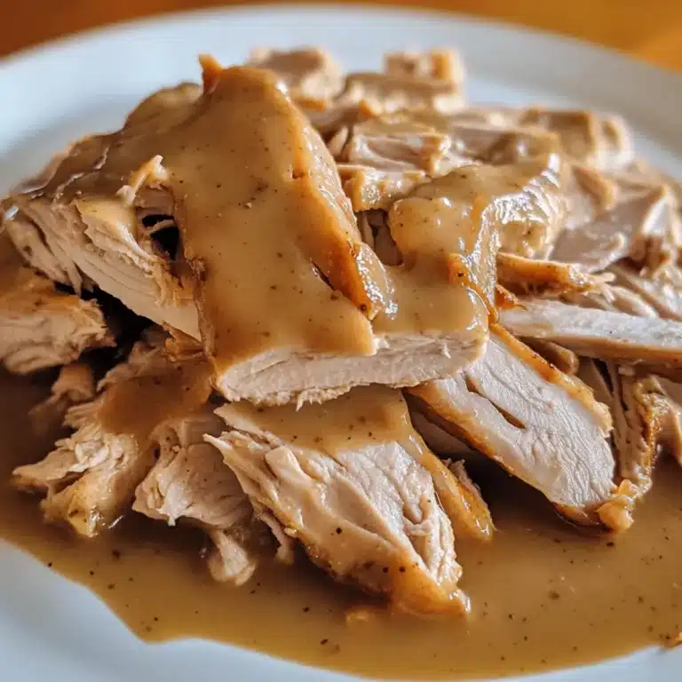 Slow Cooker Turkey with Gravy