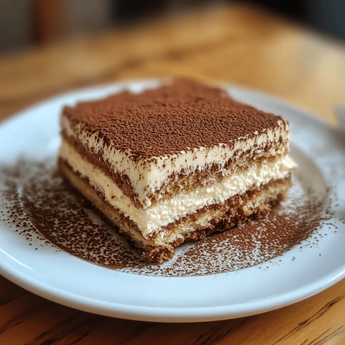 Classic Italian Tiramisu