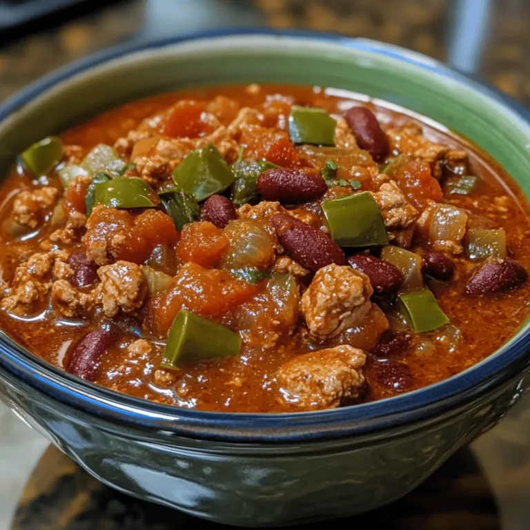 Fiery Turkey Chili