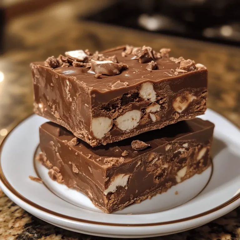 Rocky Road Fudge