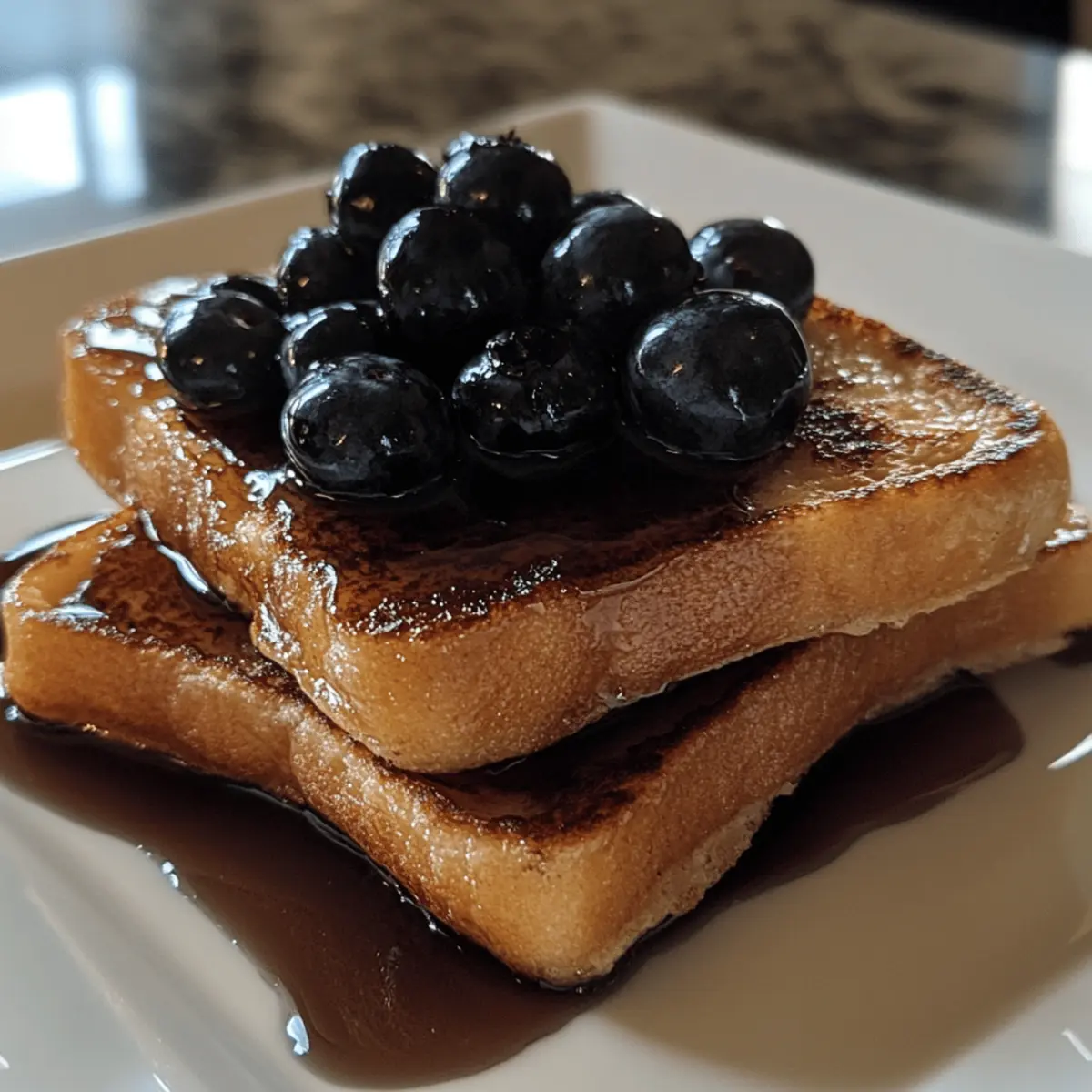 Grilled Blueberry French Toast