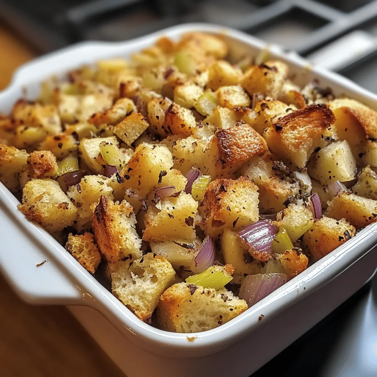 Apple and Onion Stuffing recipe