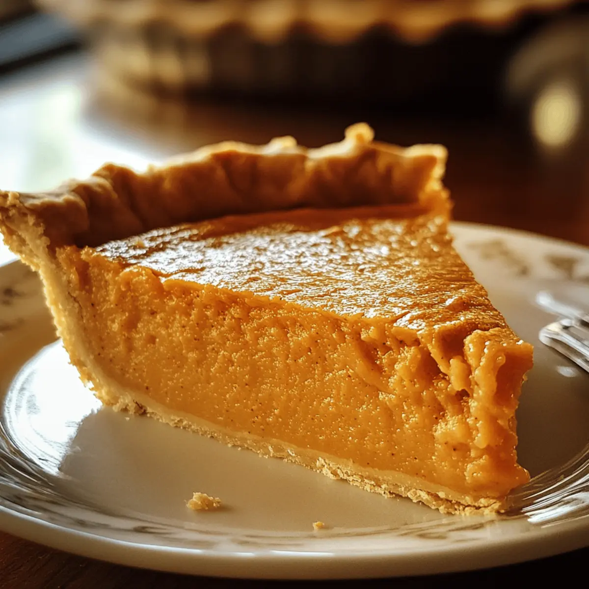 Southern Sweet Potato Pie