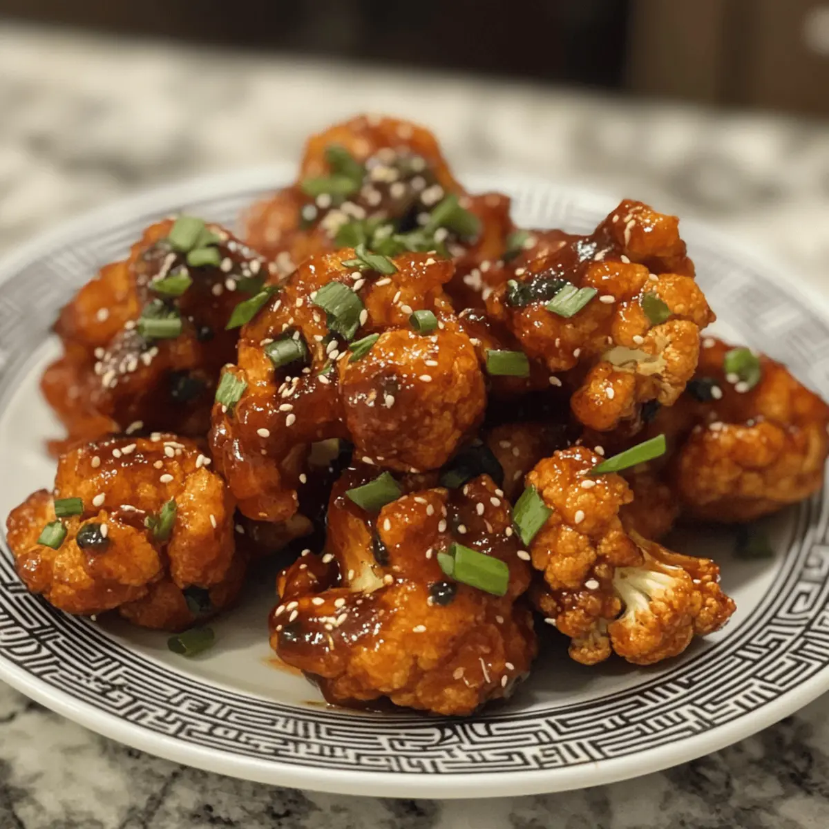 Air Fryer Gochujang Cauliflower Wings