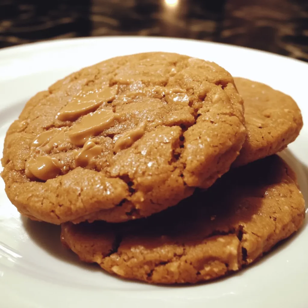 Flourless Peanut Butter Cookies