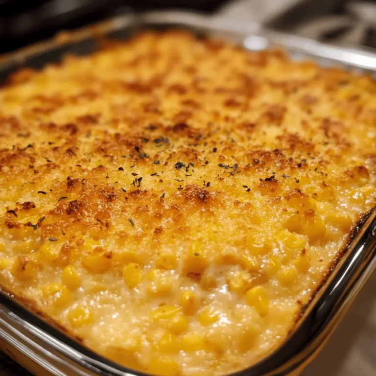 Corn Casserole (Corn Pudding)