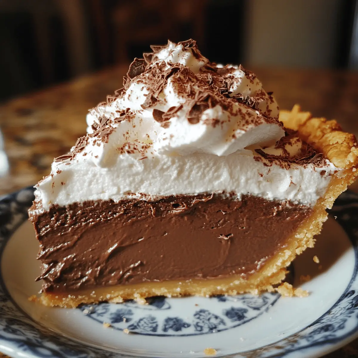 French Silk Chocolate Pie
