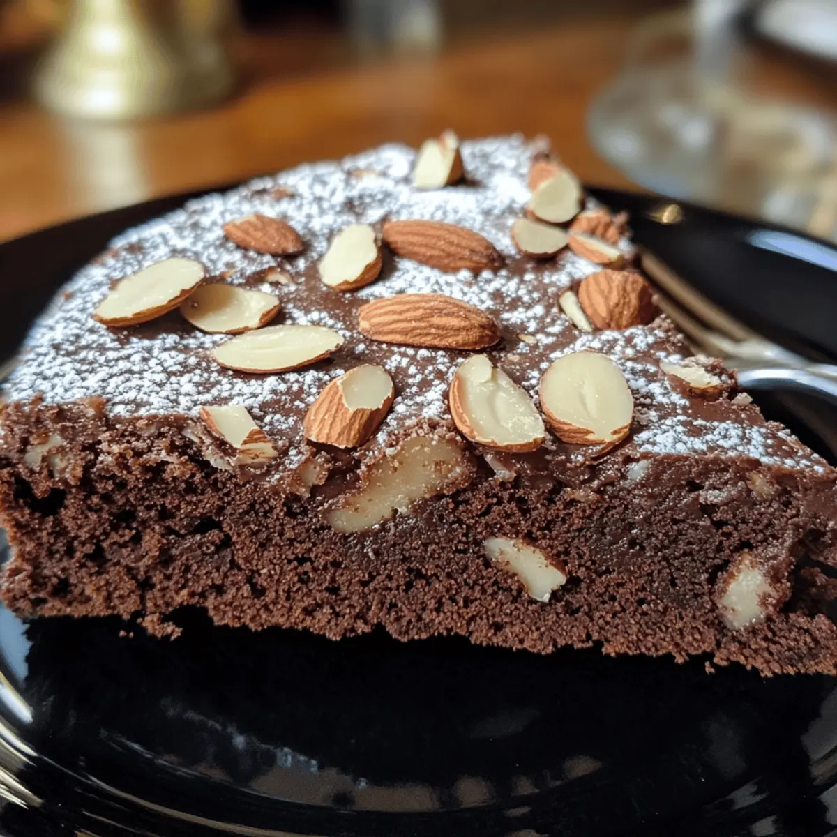 Flourless Chocolate Almond Cake