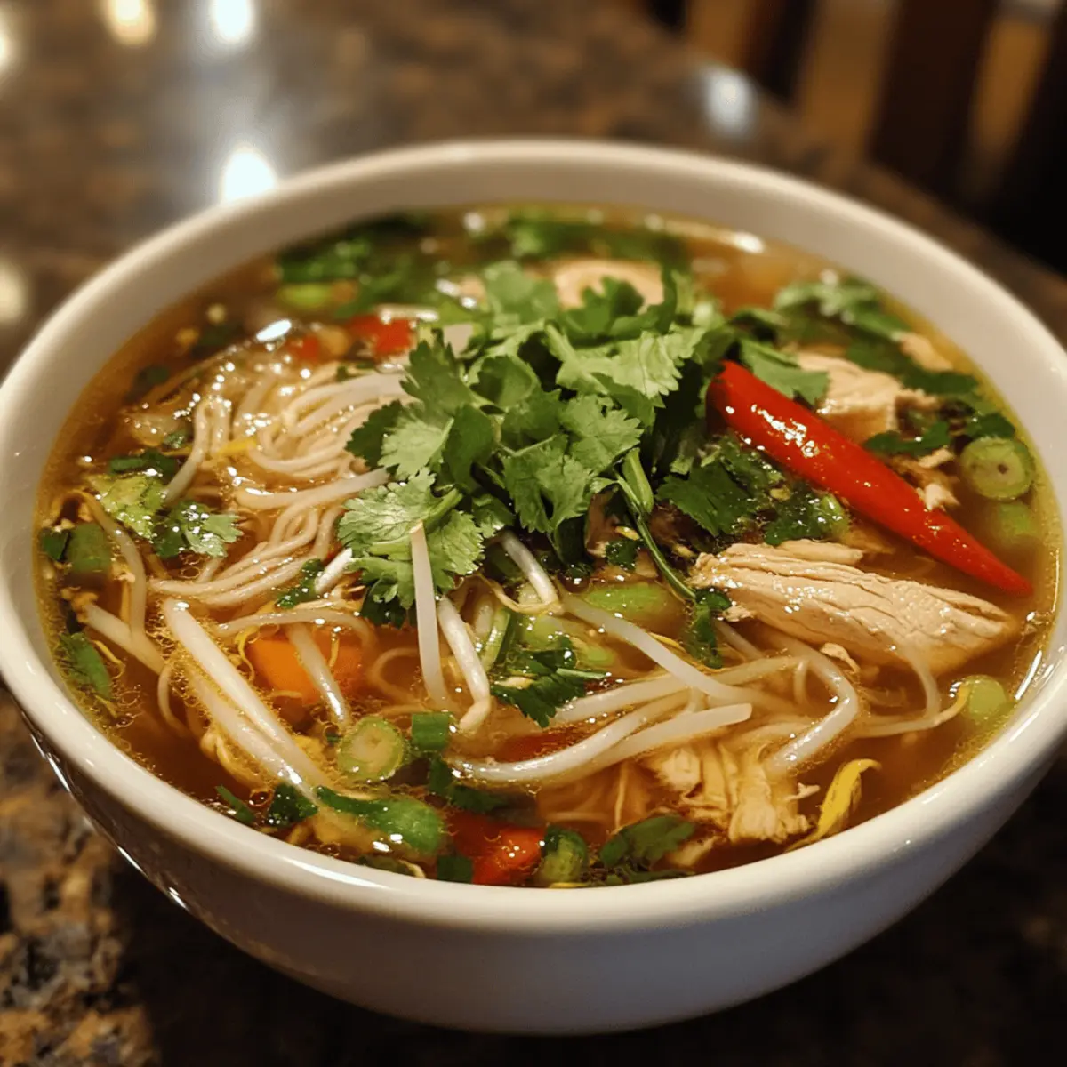 Easy Chicken Pho