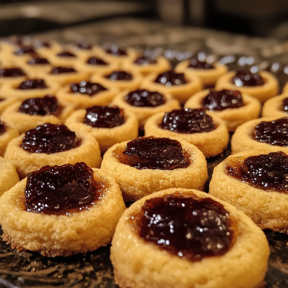 Thumbprint Cookies with Jam
