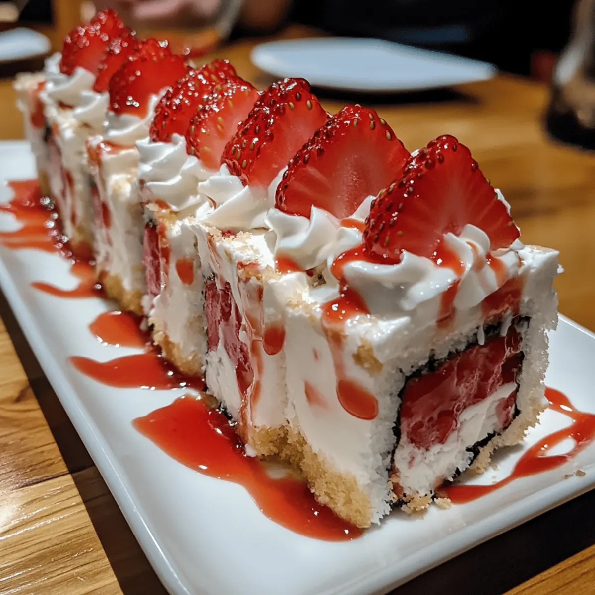 Strawberry Shortcake Sushi