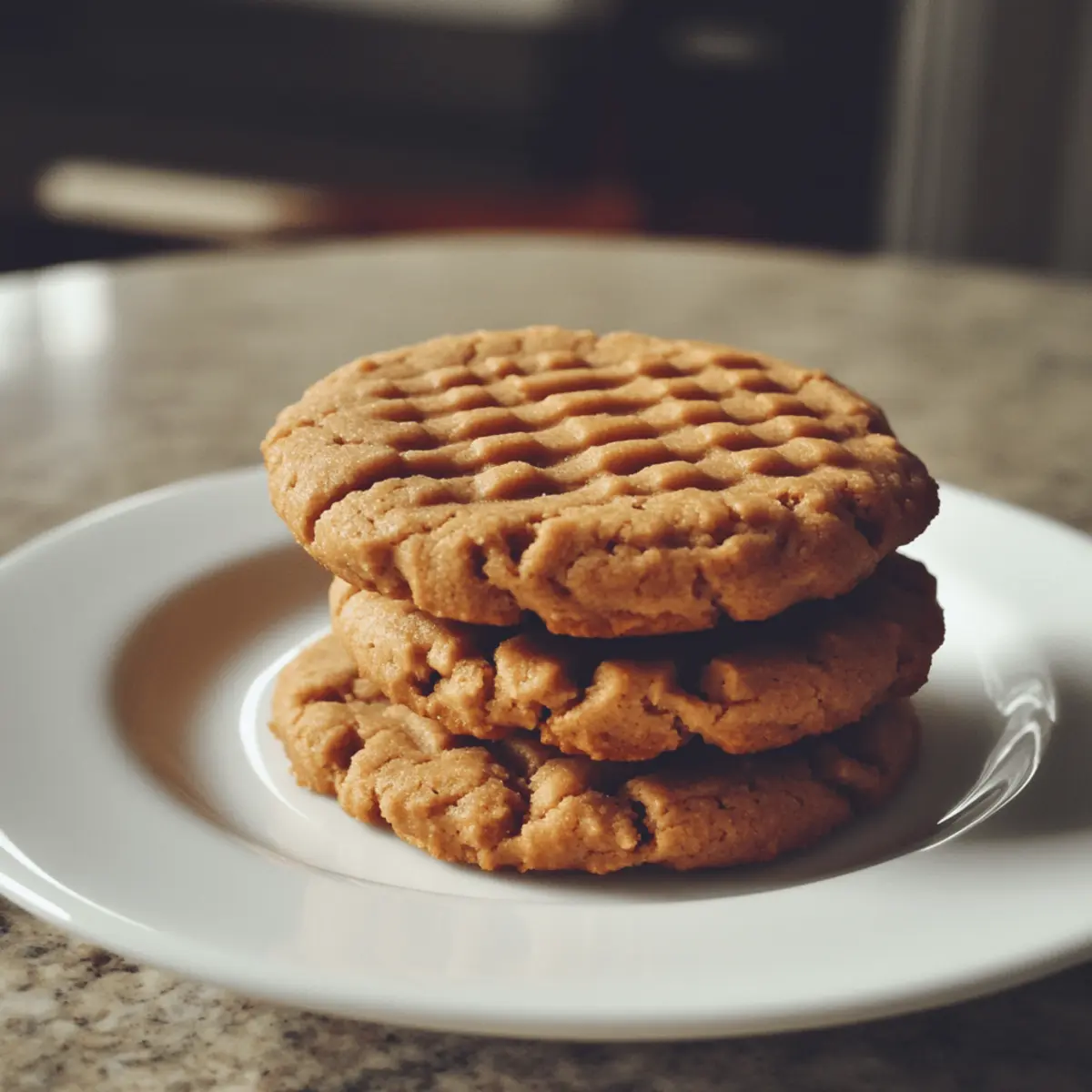 Flourless Peanut Butter Cookies