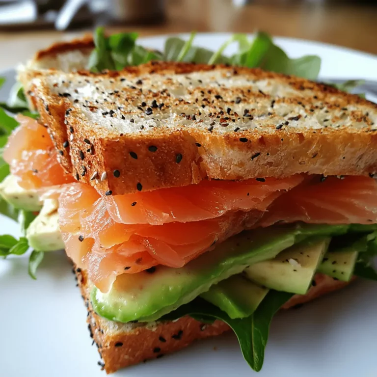 Smoked Salmon & Avocado Club