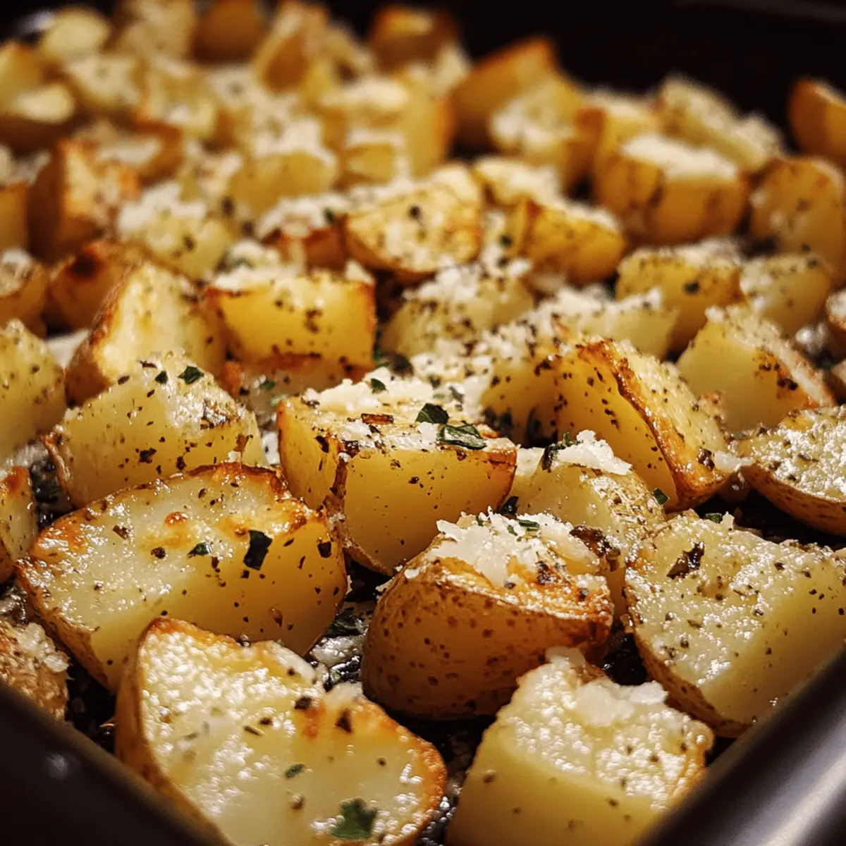 Garlic Parmesan Roasted Potatoes
