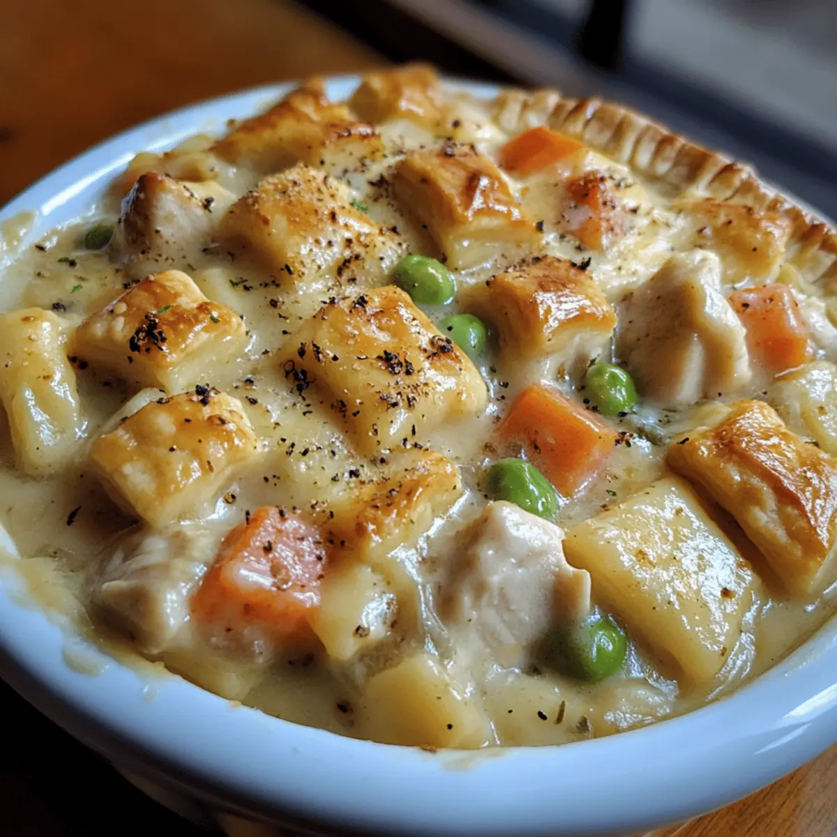 Creamy Pot Pie Chicken and Noodles